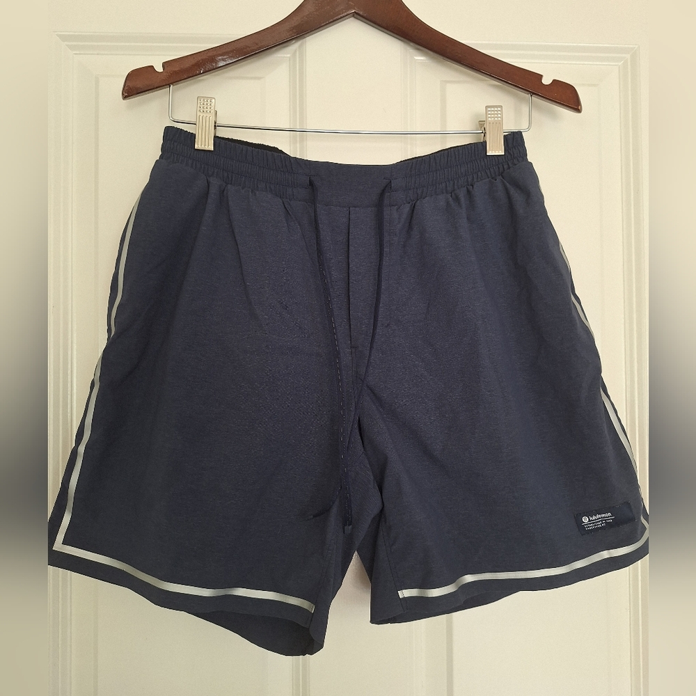 Lululemon Athletica‎ Dark Blue Men's Athletic Shorts Size M
